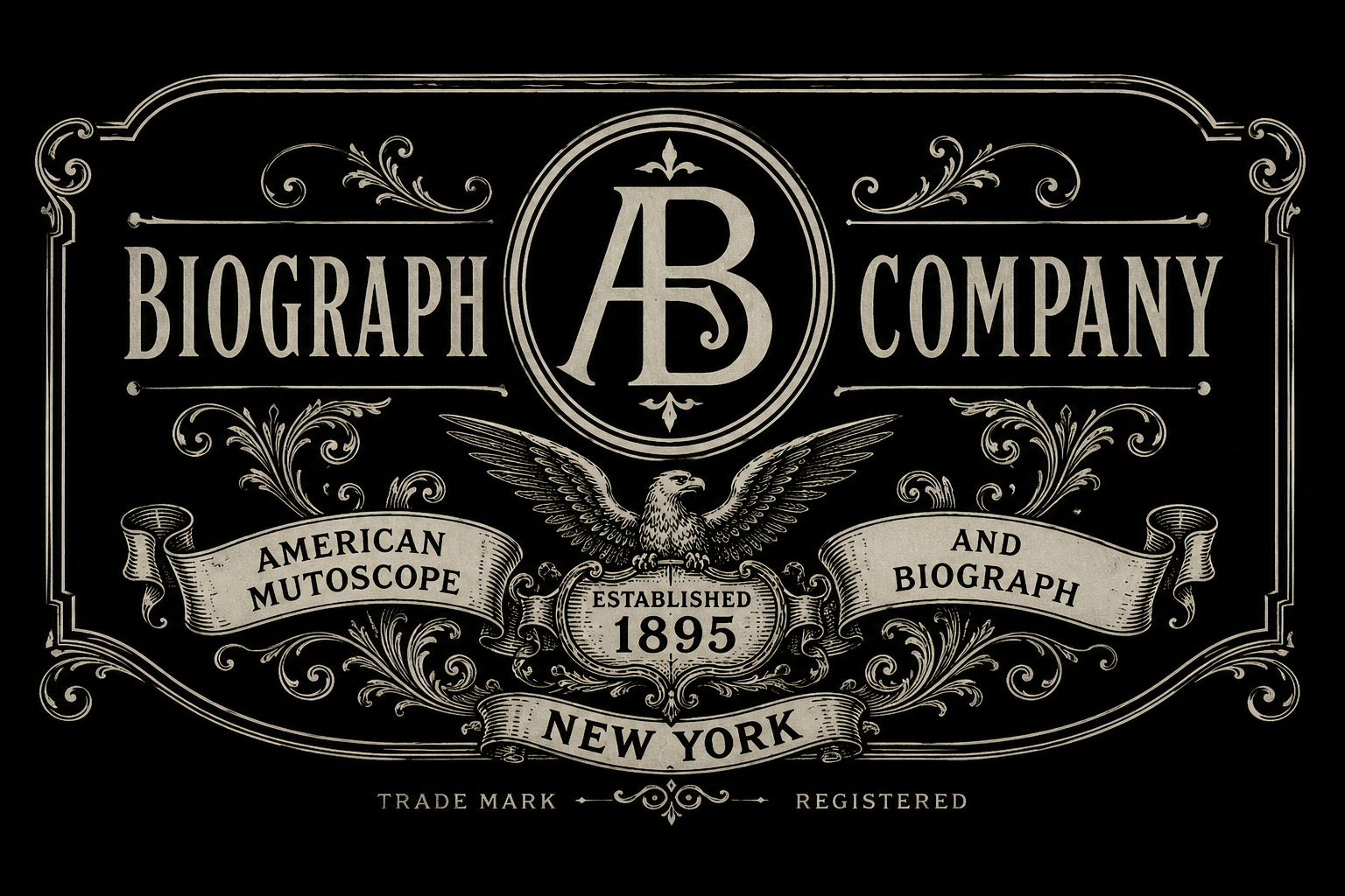 The original Biograph Company crest, est. 1895